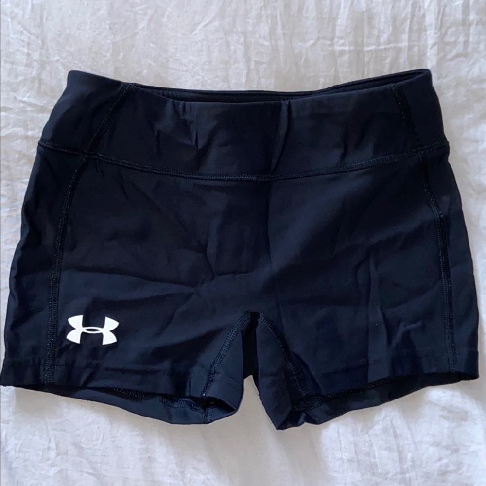 under armour spandex shorts